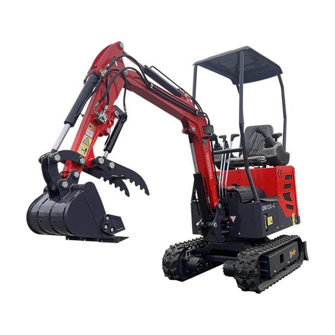2024 Latest AGT 13.5 HP B&S 1 Ton Mini Small Excavator, With Hydraulic Thumb and Pilot System ,Gasoline For Sale | AGT-DM12X-C