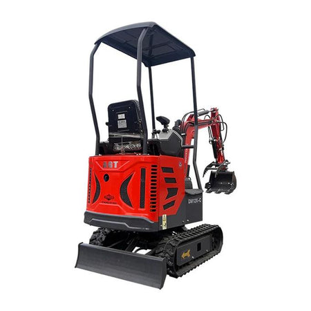 2024 Latest AGT 13.5 HP B&S 1 Ton Mini Small Excavator, With Hydraulic Thumb and Pilot System ,Gasoline For Sale | AGT-DM12X-C