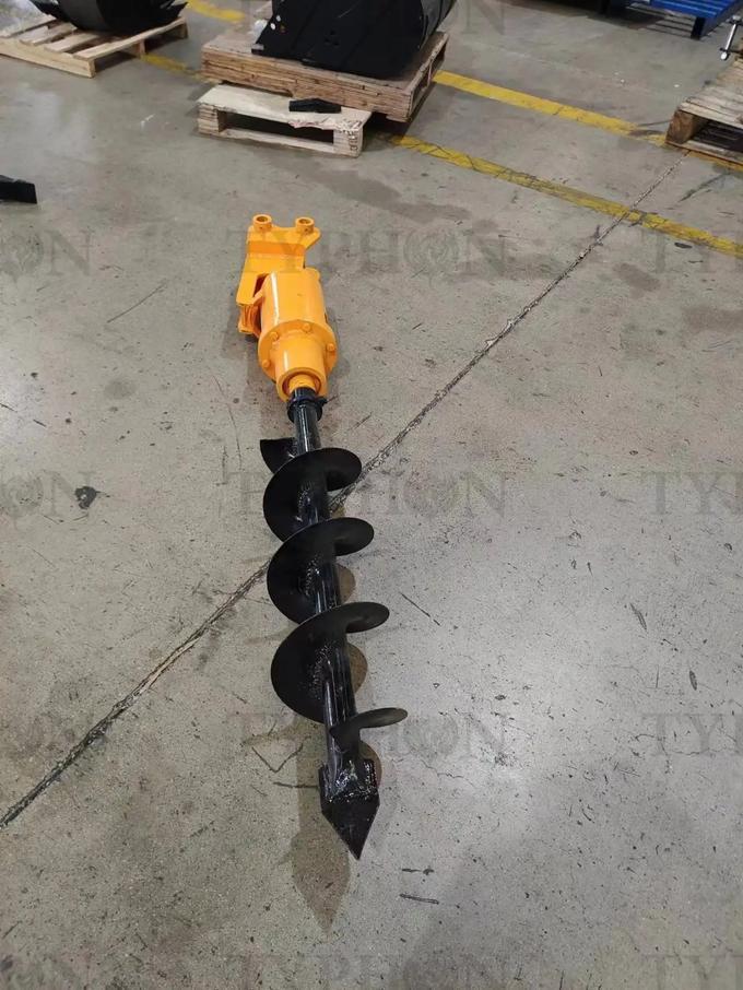 2.5 ton Excavator Attachment Hydraulic Earth Auger Post Hole Digger 8inch Dia