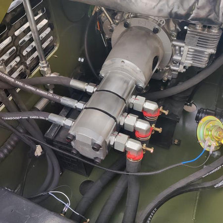 Skid Steer Loader Wheeled 22.1 HP Honda EPA Gasoline Engine for Gardens, Farming