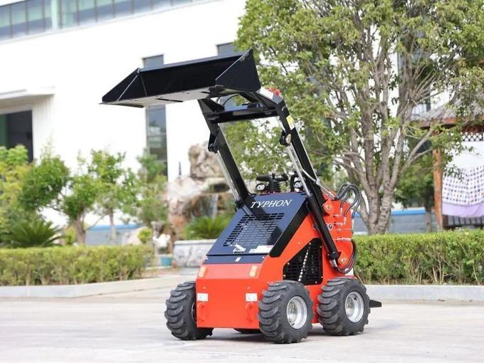 Mini Skid Steer Loader Track Wheel Honda EPA Gas 22.1 HP Engine