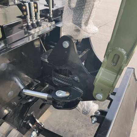 2025 4,000 lb Green TYPHON TERROR XX Mini Excavator Rubber Track with Kubota D902 Diesel Engine USA