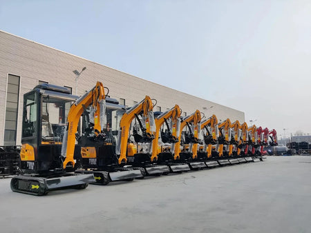 4,000 lbs Terror XVIII Mini Excavator, EPA Certified KUBOTA D902 Diesel Machine