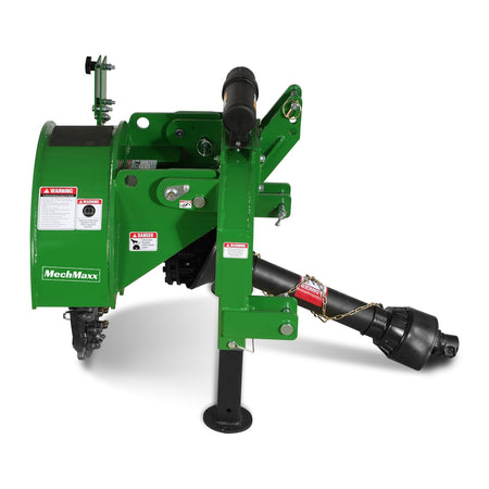 3-Point PTO Stump Grinder with 34 Carbide Teeth (PTO Shaft Included with Slip Clutch), for 15-45HP Tractor, SG24