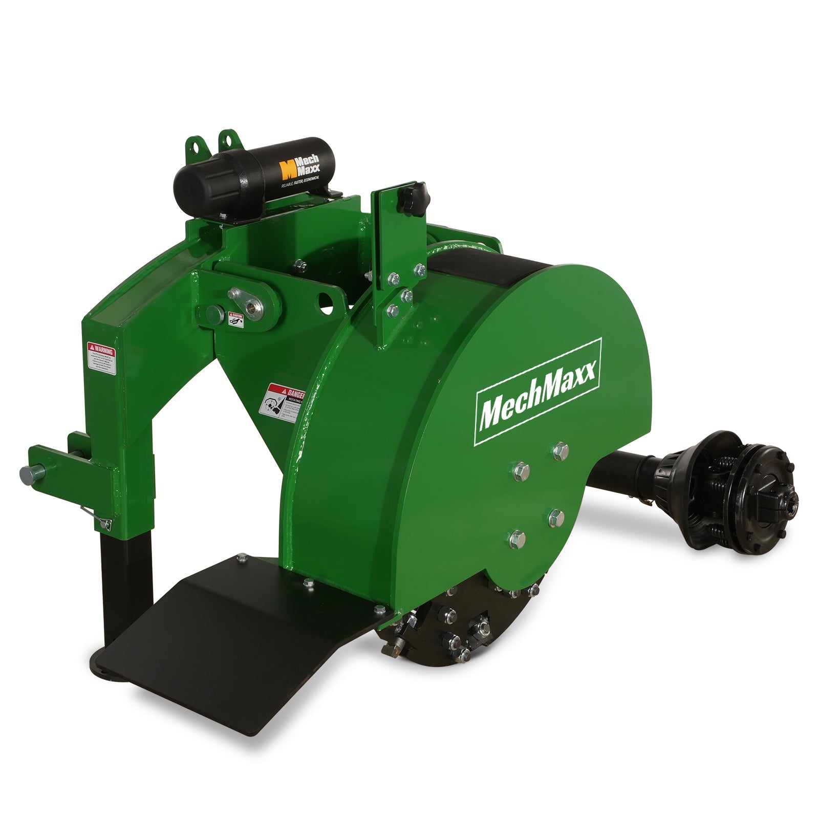 3-Point PTO Stump Grinder with 34 Carbide Teeth (PTO Shaft Included with Slip Clutch), for 15-45HP Tractor, SG24