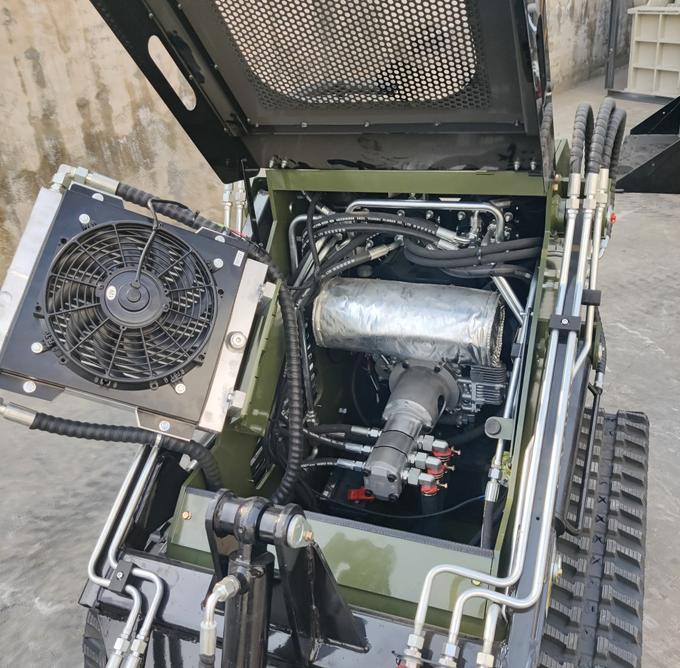 Skid Steer Loader Wheeled 22.1 HP Honda EPA Gasoline Engine for Gardens, Farming